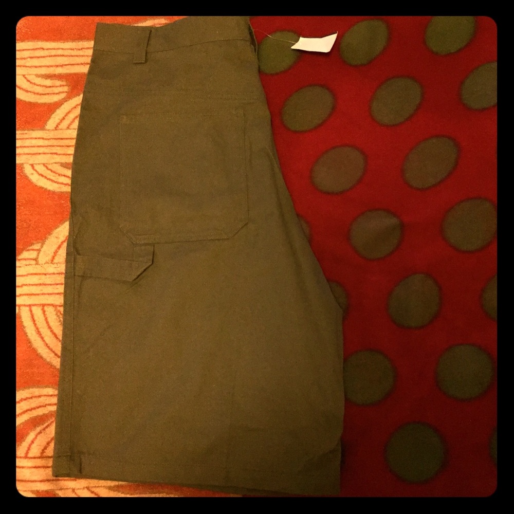 Green shorts